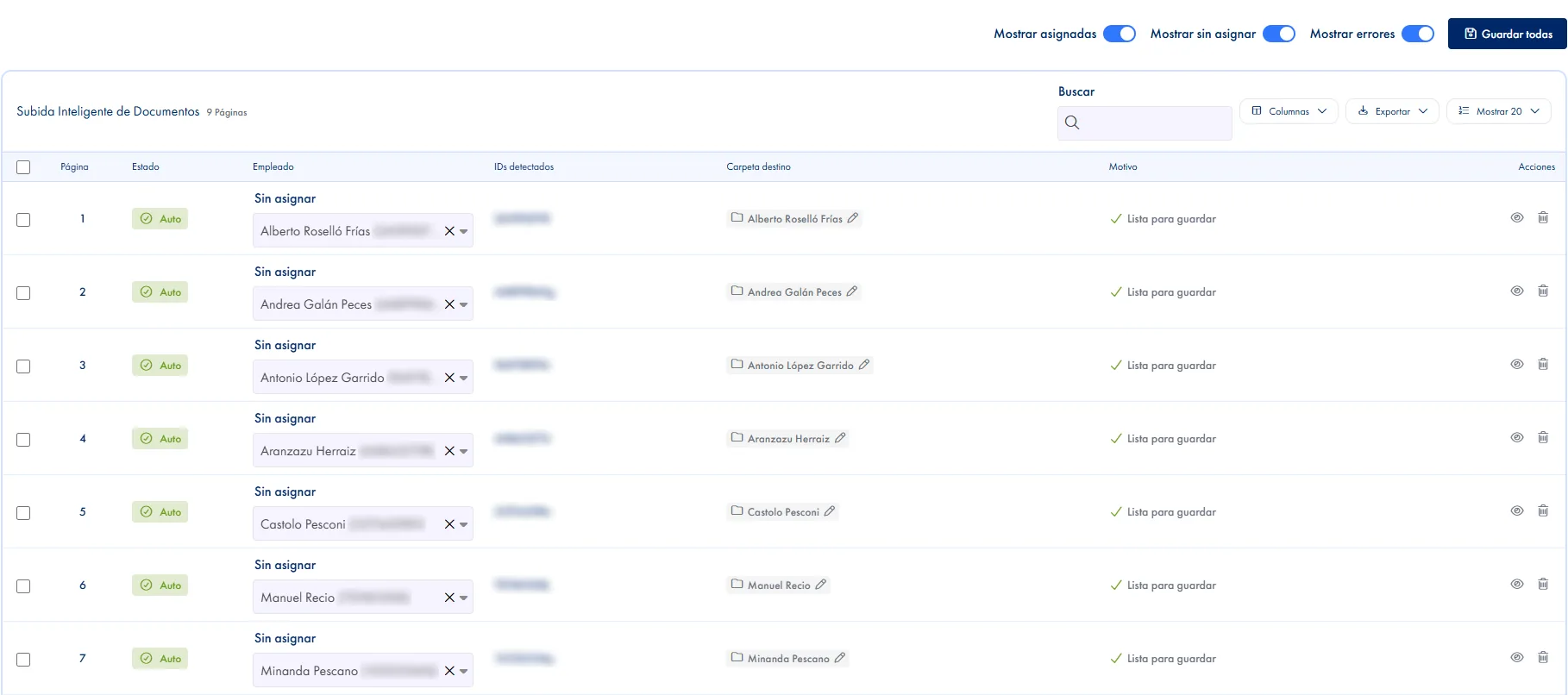 Distribute your entire company's payslips in seconds